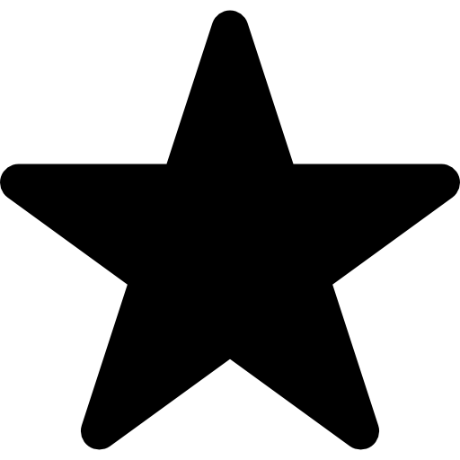 Star shape rounded